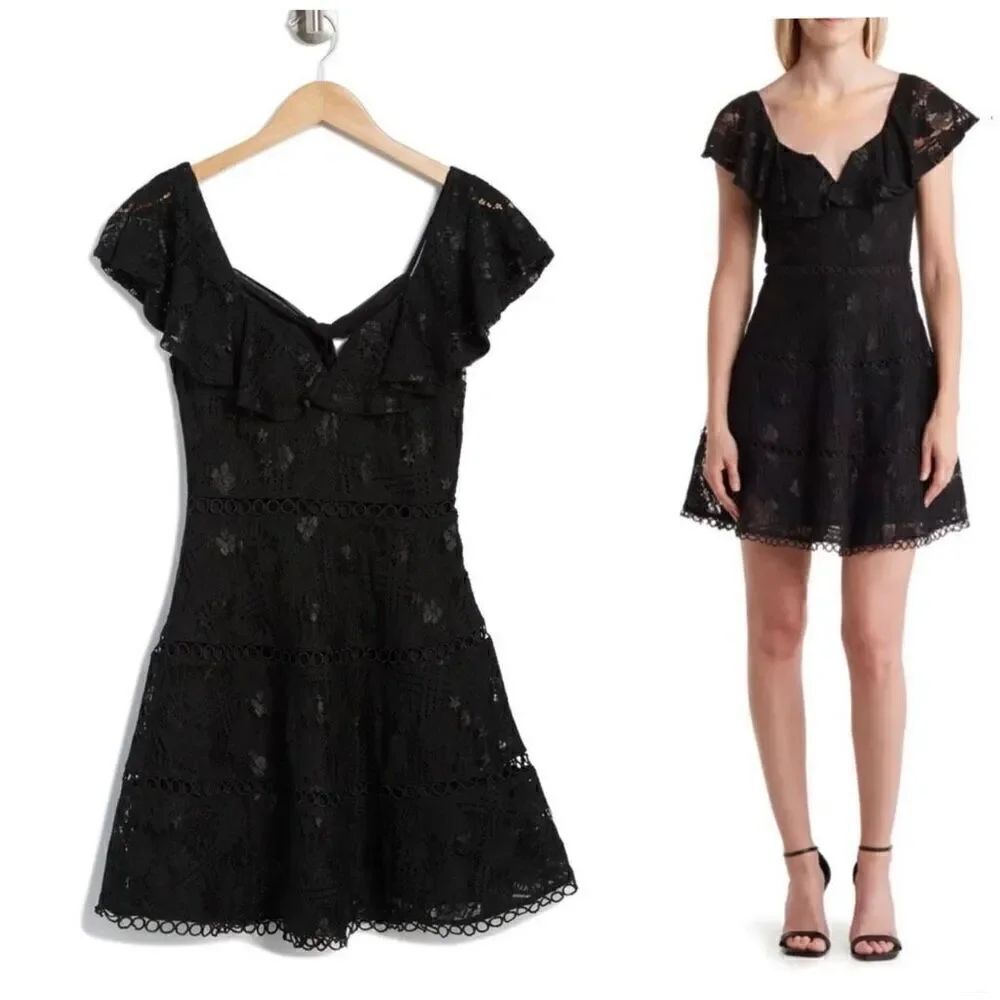 NSR Black Lace Dress 👗